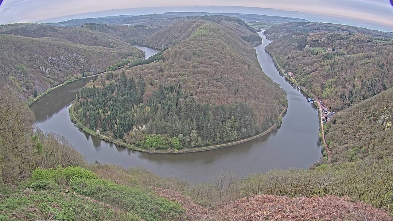 Archiv Foto Webcam Saarschleife