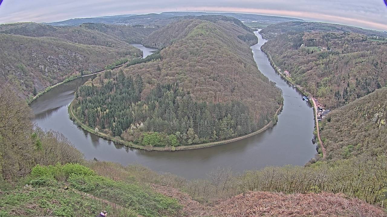 Archiv Foto Webcam Saarschleife