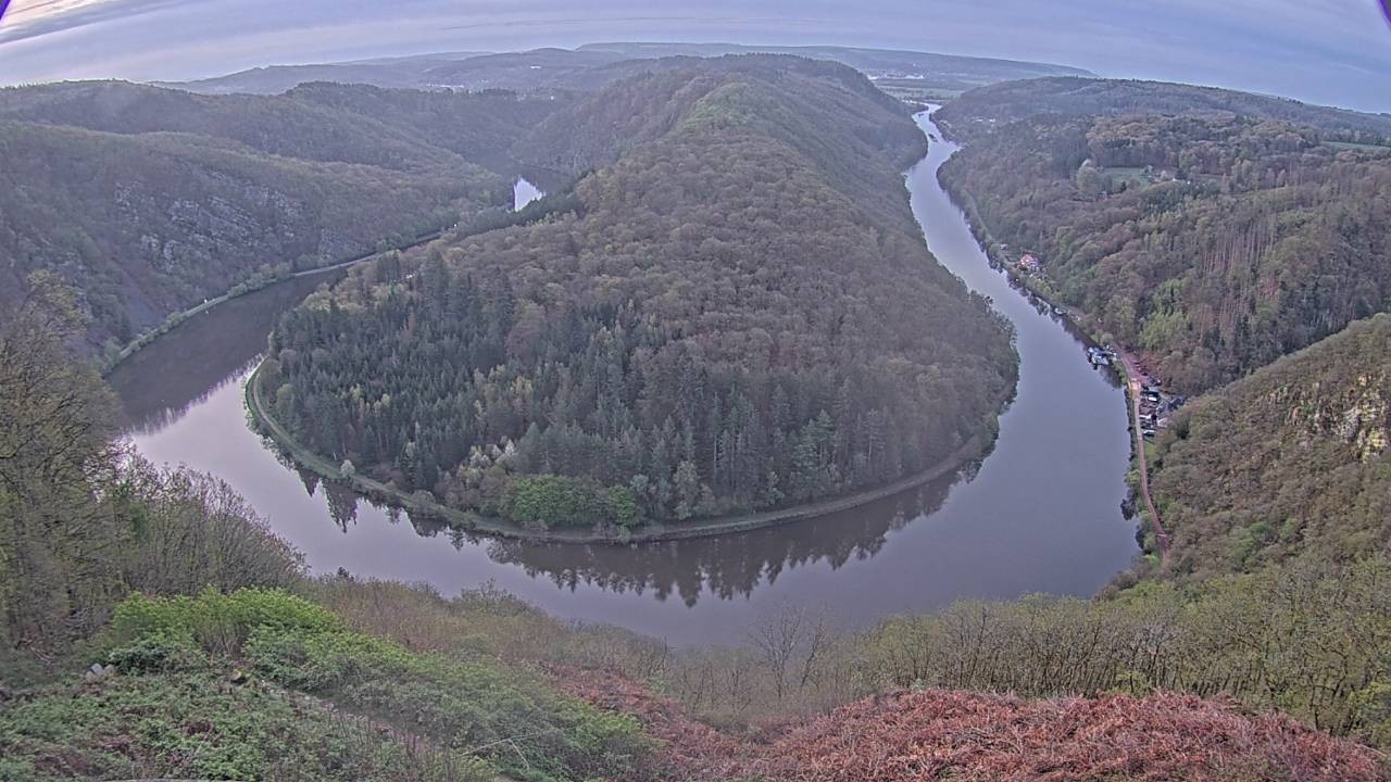 Archiv Foto Webcam Saarschleife