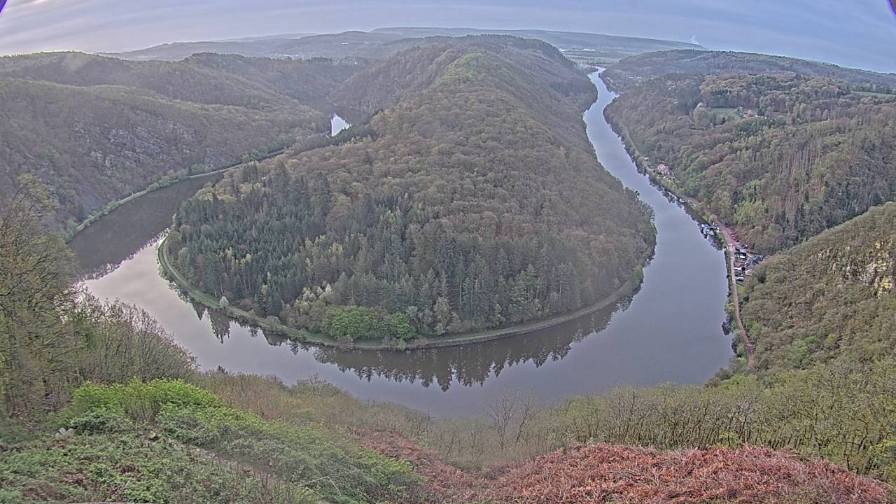 Archiv Foto Webcam Saarschleife