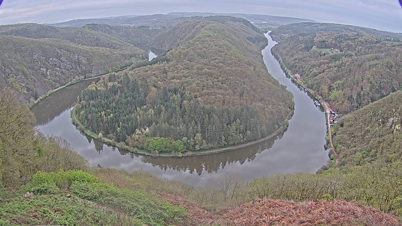 Archiv Foto Webcam Saarschleife