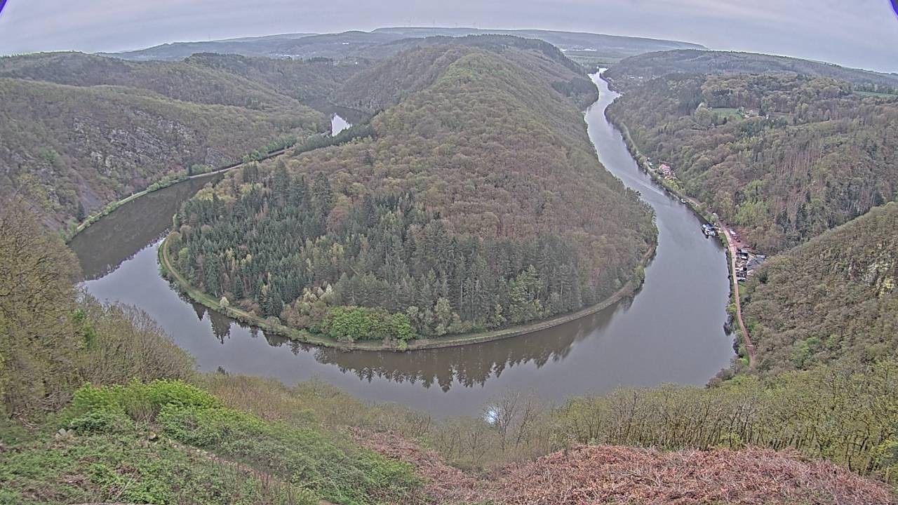 Archiv Foto Webcam Saarschleife