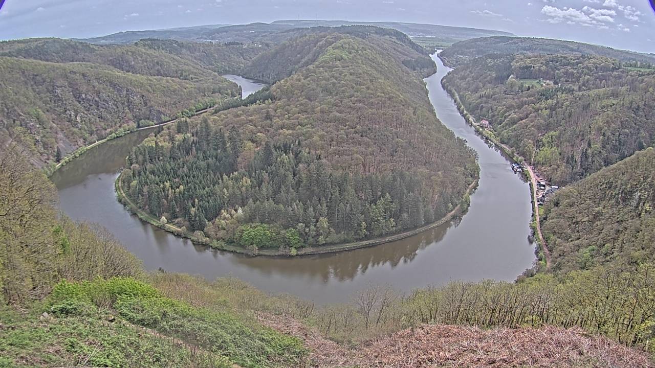 Archiv Foto Webcam Saarschleife
