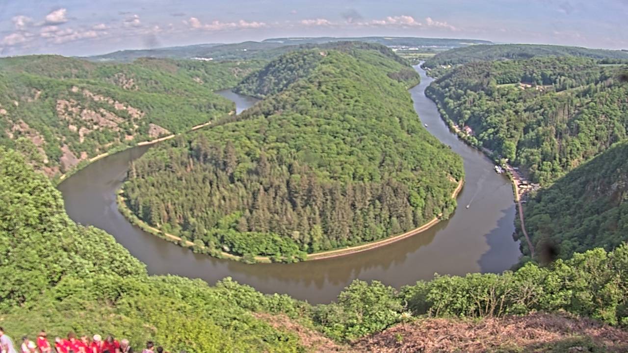 Archiv Foto Webcam Saarschleife