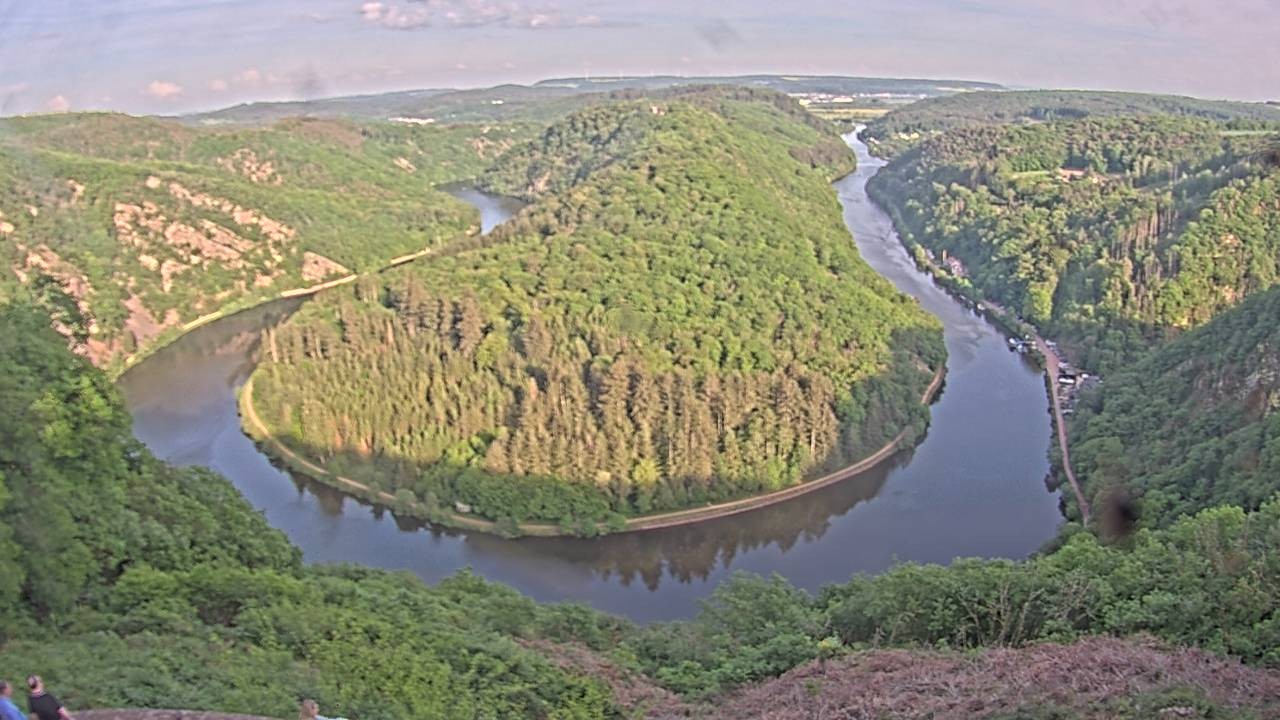 Archiv Foto Webcam Saarschleife