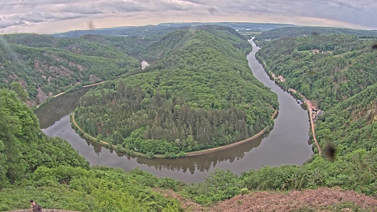 Archiv Foto Webcam Saarschleife