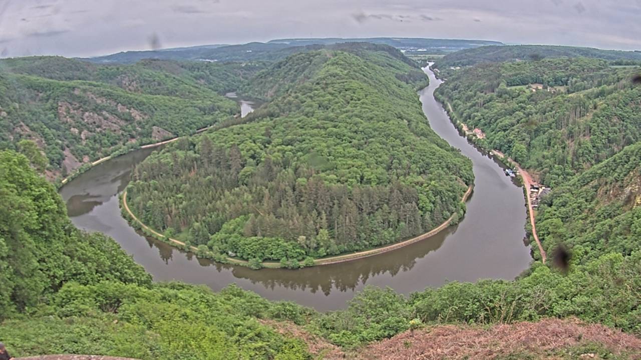 Archiv Foto Webcam Saarschleife