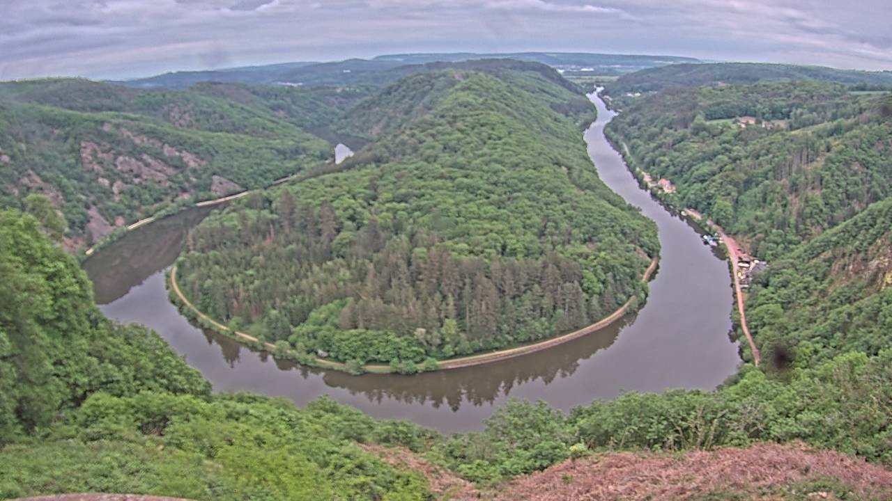 Archiv Foto Webcam Saarschleife