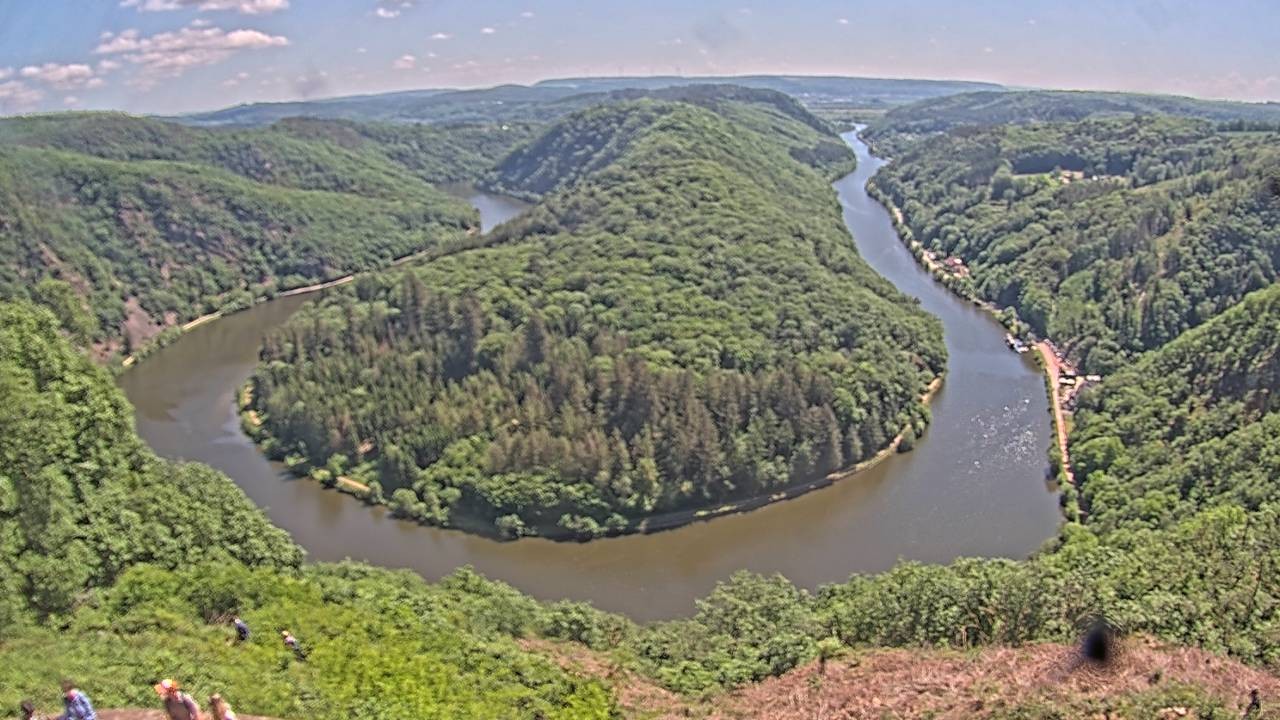 Archiv Foto Webcam Saarschleife