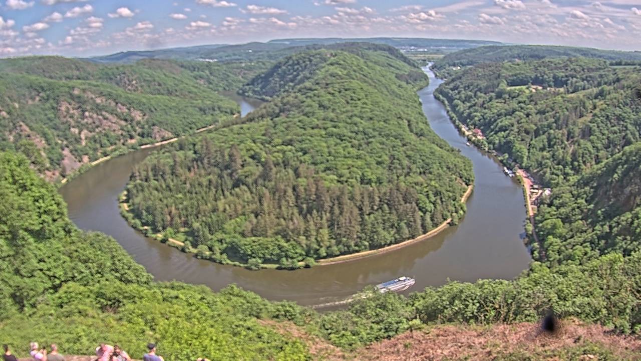 Archiv Foto Webcam Saarschleife
