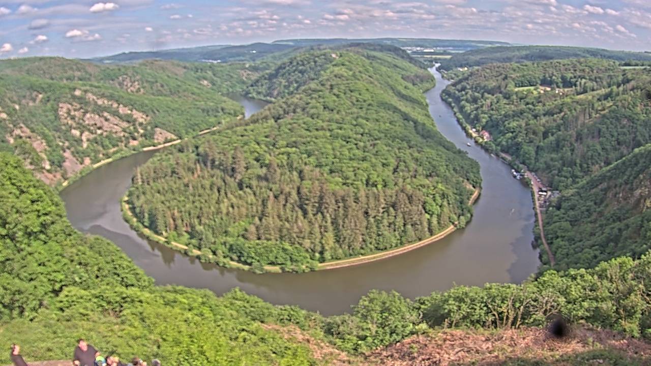 Archiv Foto Webcam Saarschleife