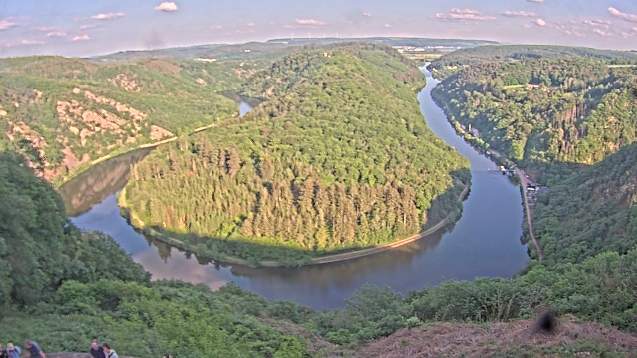 Archiv Foto Webcam Saarschleife