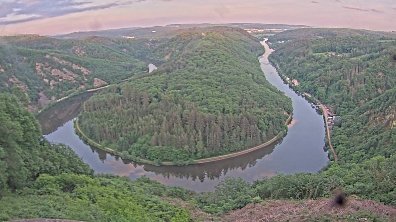 Archiv Foto Webcam Saarschleife