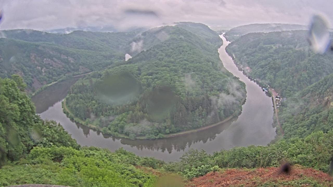 Archiv Foto Webcam Saarschleife