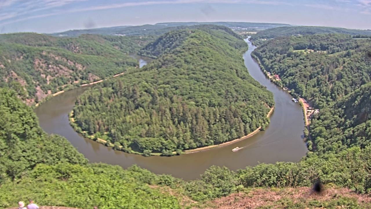 Archiv Foto Webcam Saarschleife