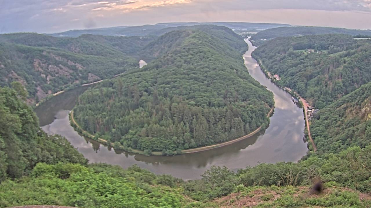 Archiv Foto Webcam Saarschleife