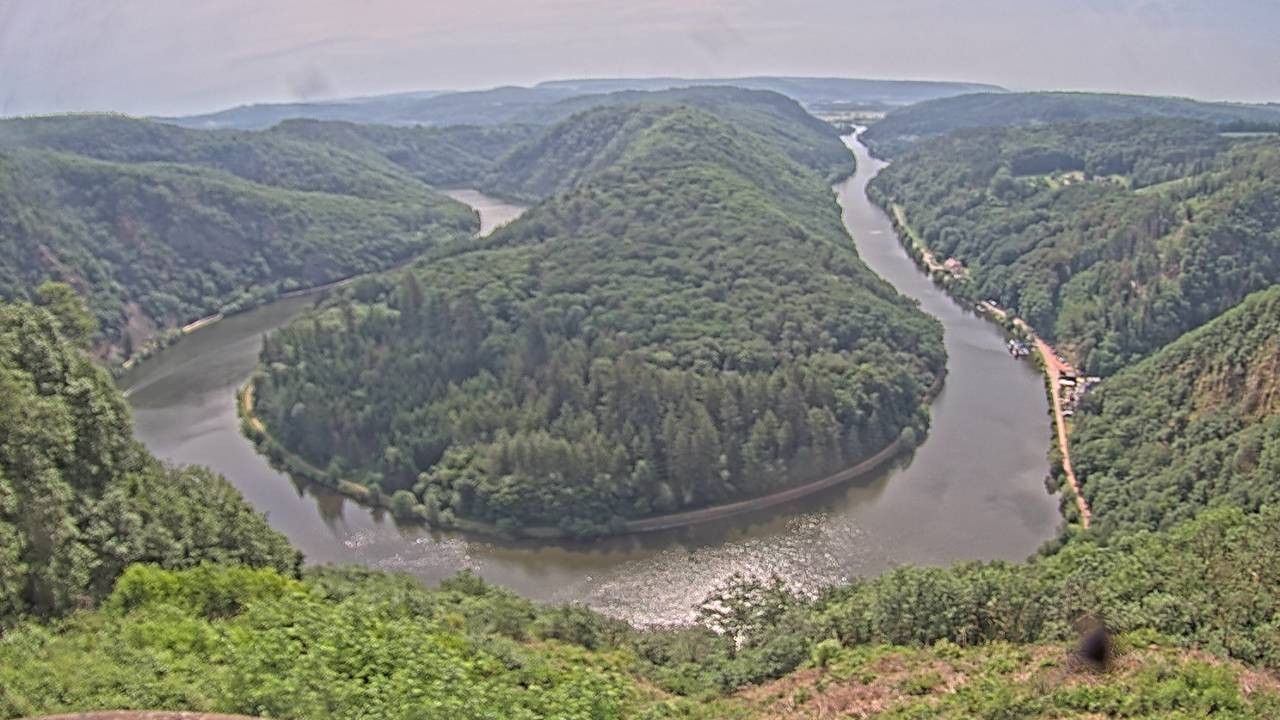 Archiv Foto Webcam Saarschleife