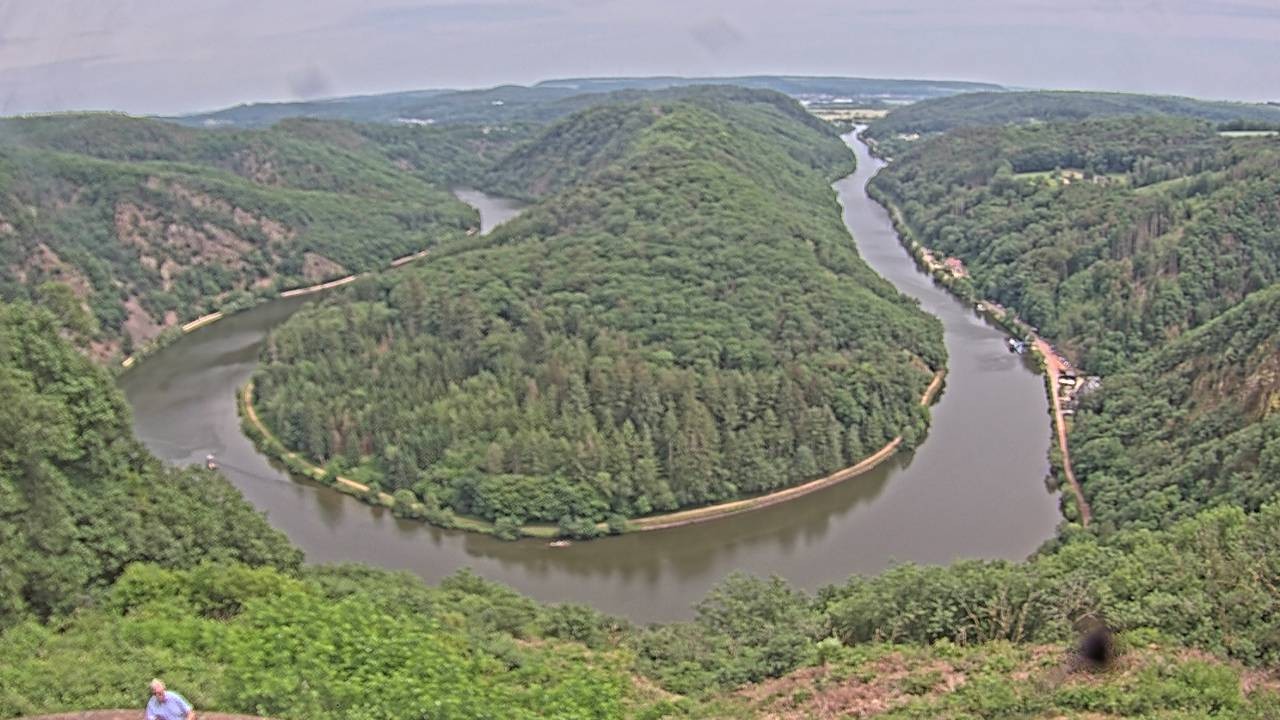 Archiv Foto Webcam Saarschleife