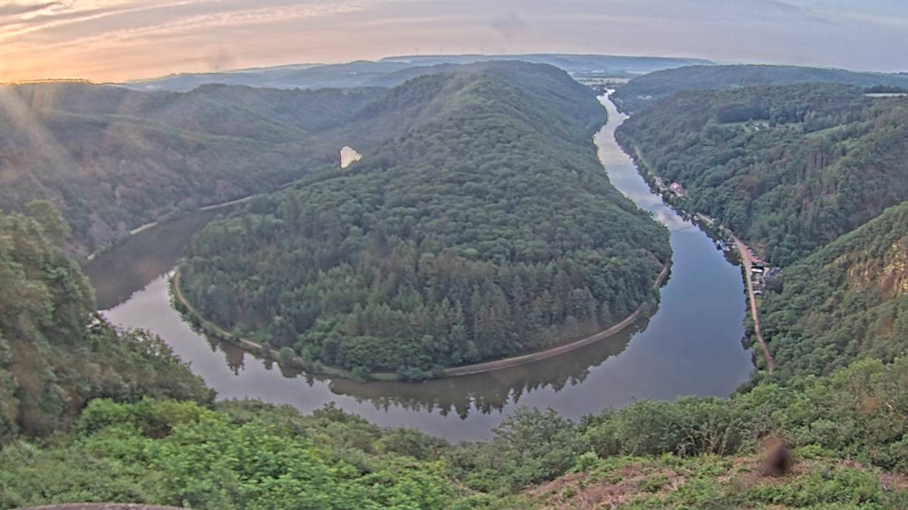 Archiv Foto Webcam Saarschleife