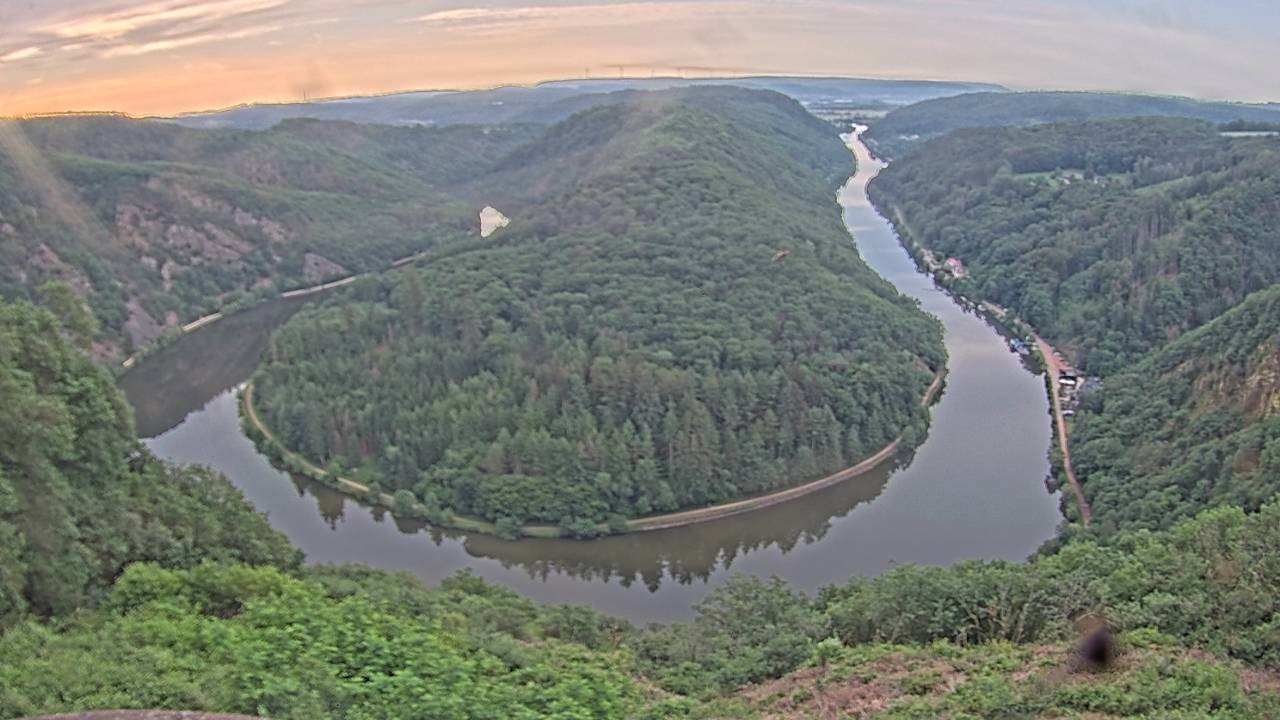 Archiv Foto Webcam Saarschleife