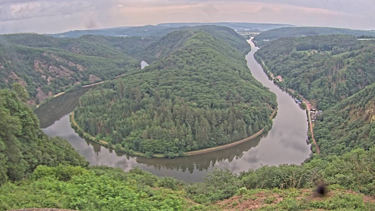 Archiv Foto Webcam Saarschleife