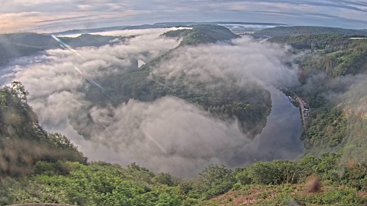 Archiv Foto Webcam Saarschleife