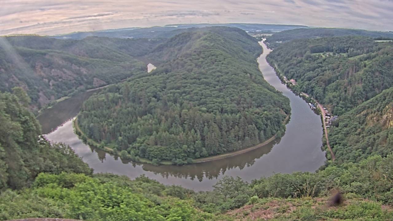 Archiv Foto Webcam Saarschleife