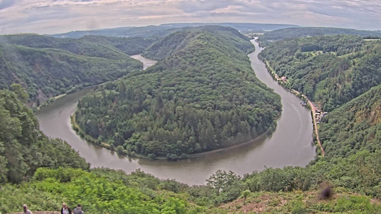 Archiv Foto Webcam Saarschleife