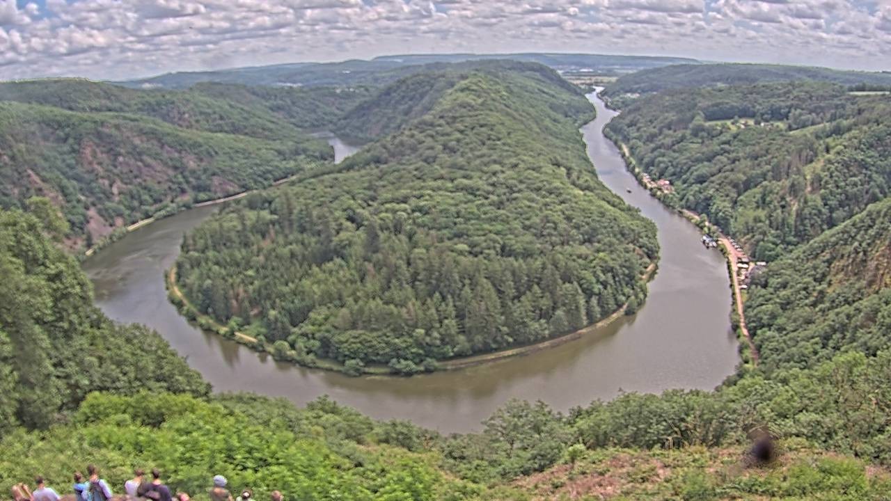 Archiv Foto Webcam Saarschleife