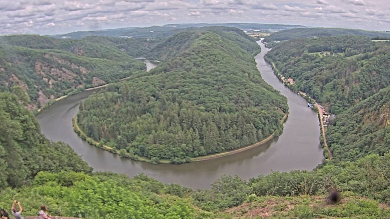 Archiv Foto Webcam Saarschleife