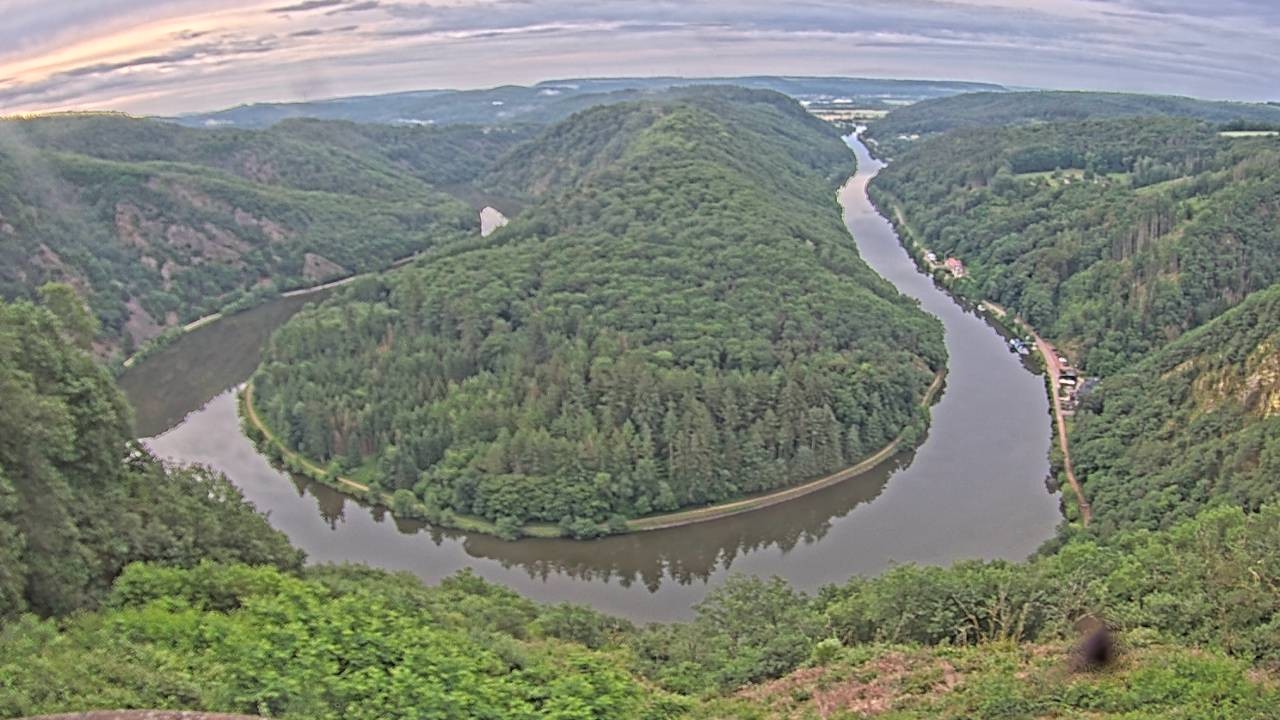 Archiv Foto Webcam Saarschleife