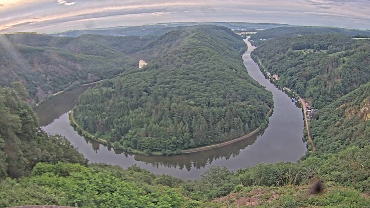 Archiv Foto Webcam Saarschleife