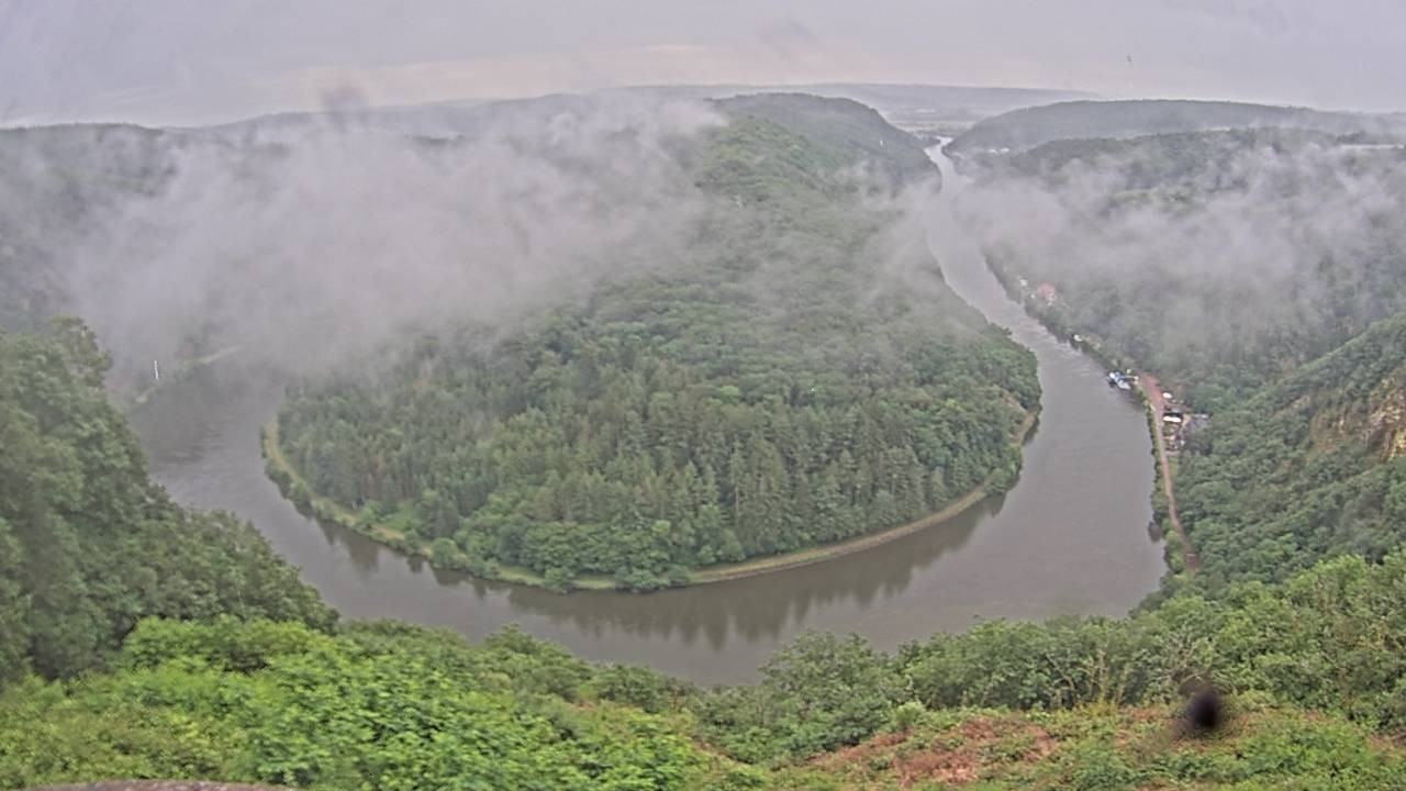 Archiv Foto Webcam Saarschleife