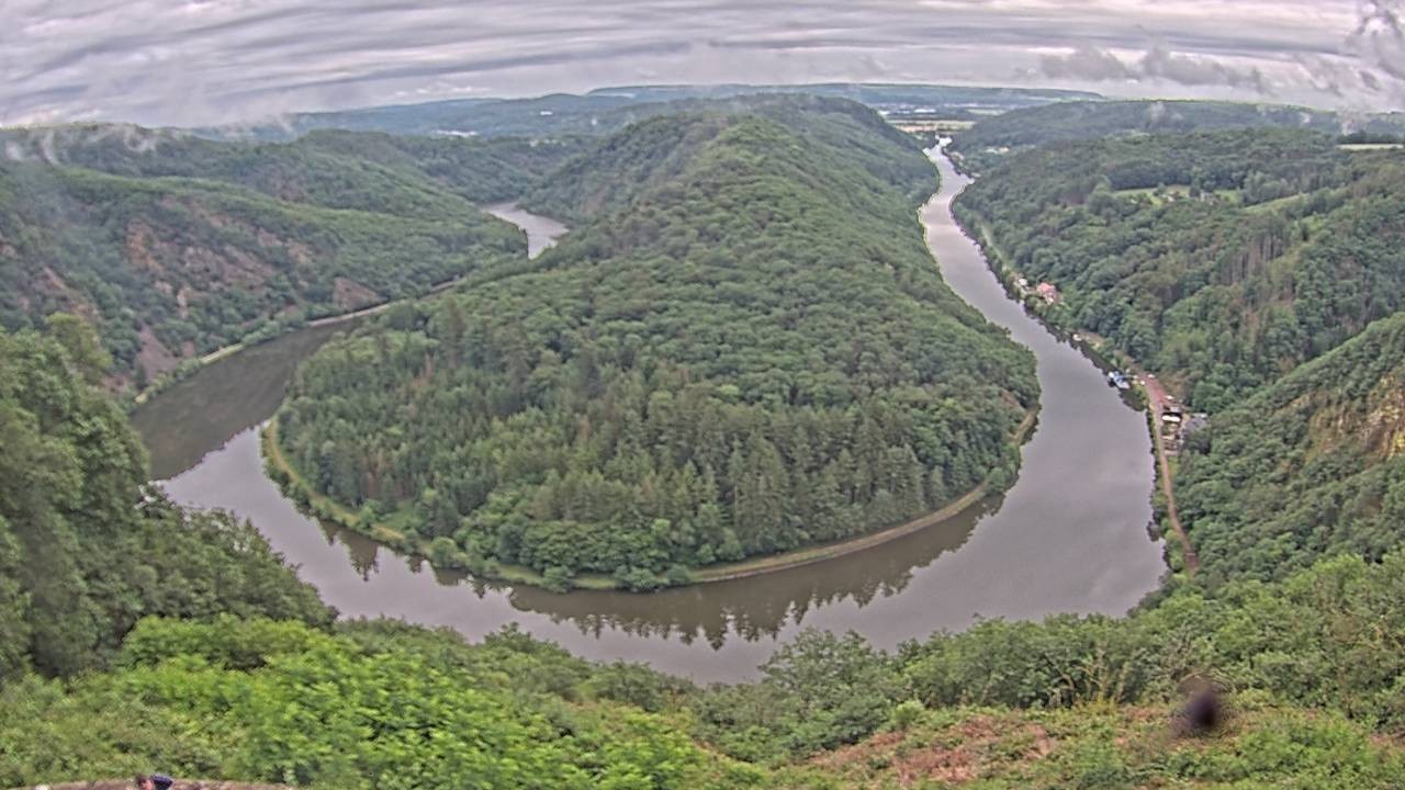 Archiv Foto Webcam Saarschleife