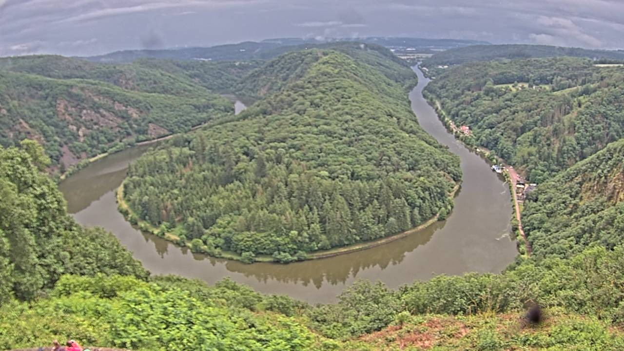 Archiv Foto Webcam Saarschleife