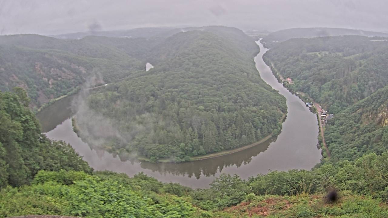 Archiv Foto Webcam Saarschleife