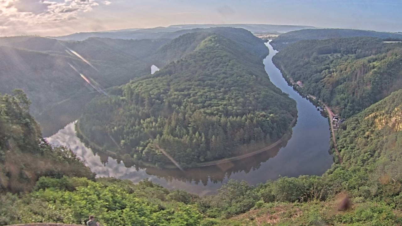 Archiv Foto Webcam Saarschleife