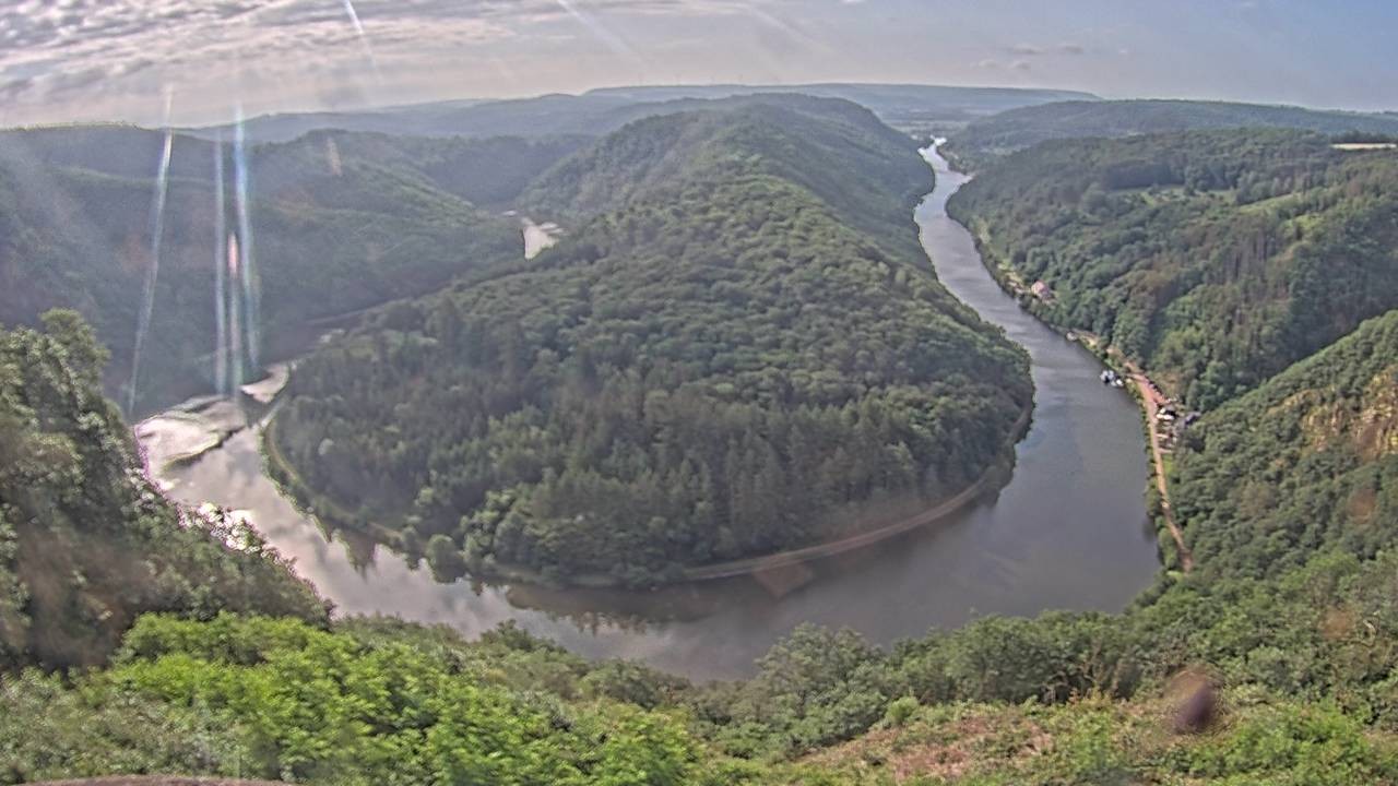 Archiv Foto Webcam Saarschleife