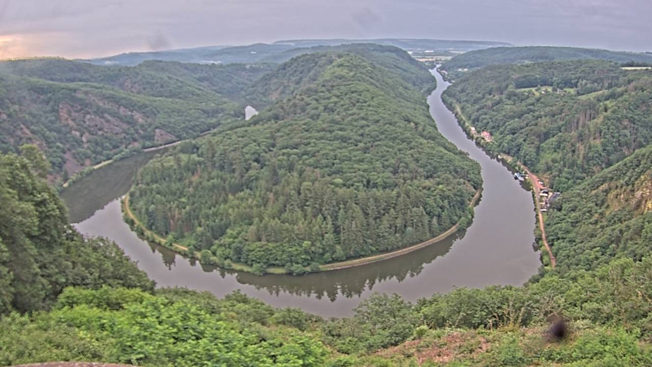 Archiv Foto Webcam Saarschleife