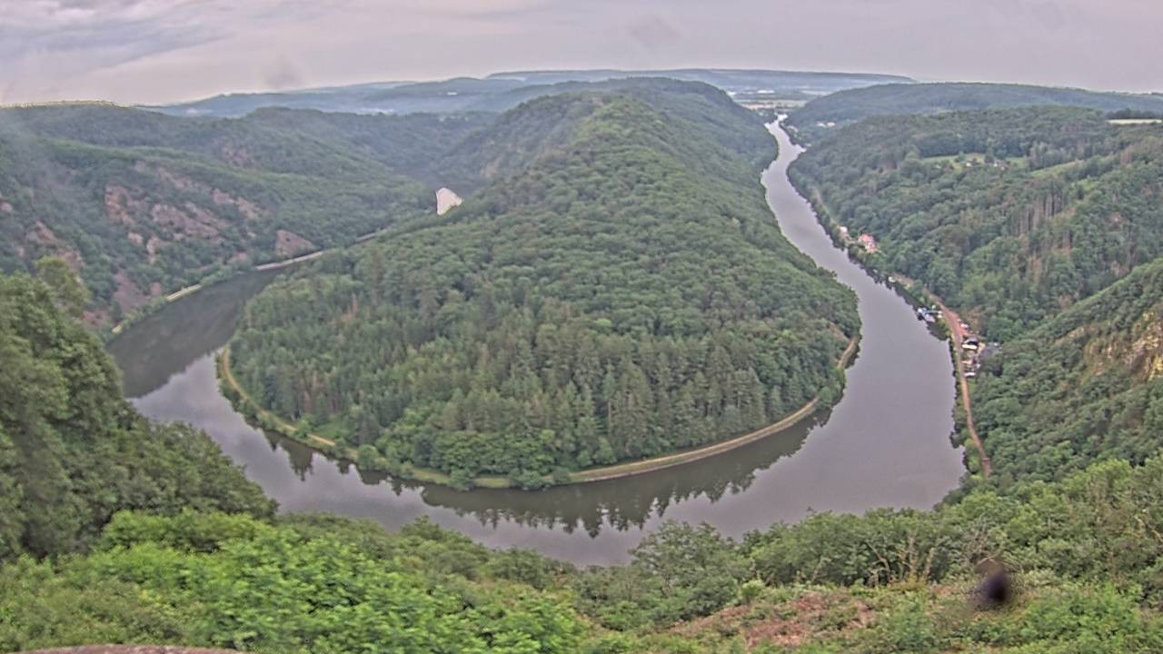 Archiv Foto Webcam Saarschleife