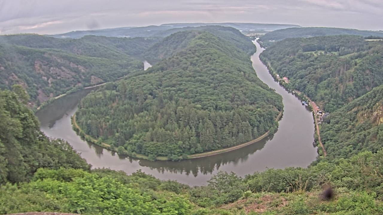 Archiv Foto Webcam Saarschleife