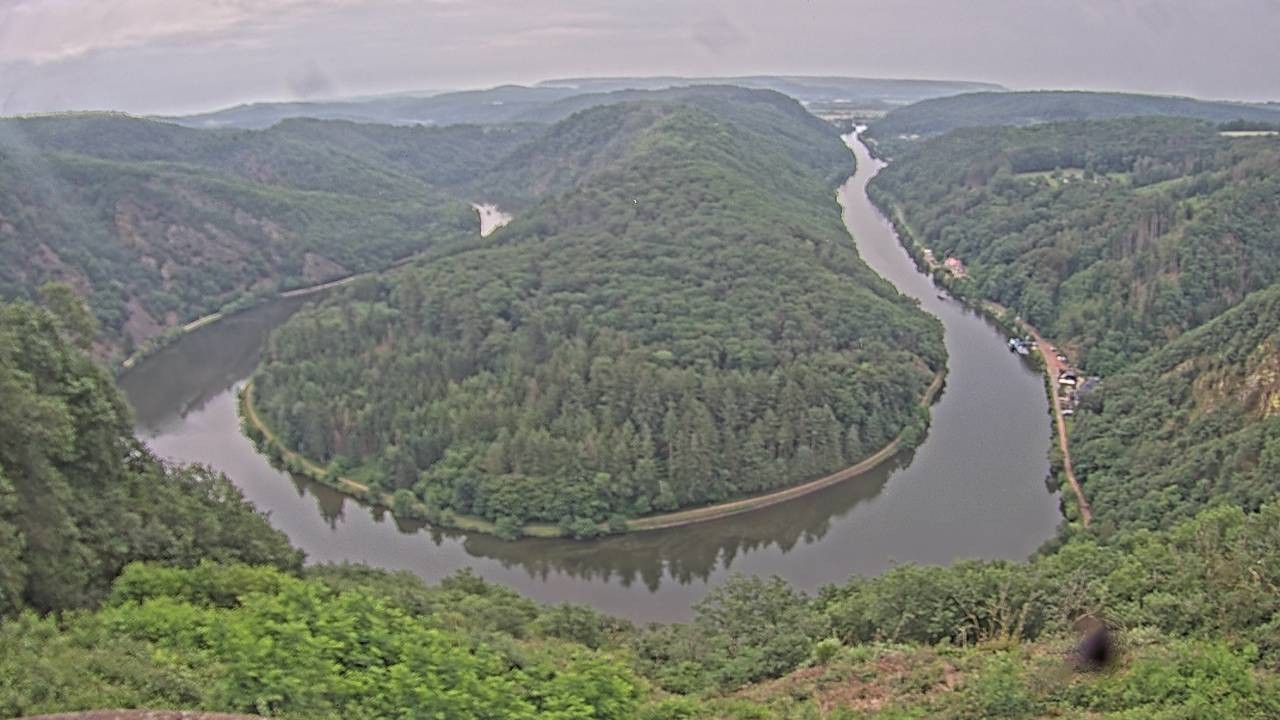 Archiv Foto Webcam Saarschleife