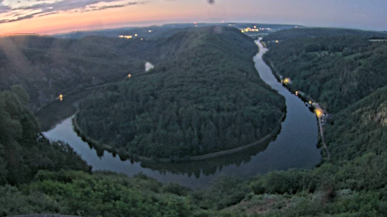 Archiv Foto Webcam Saarschleife