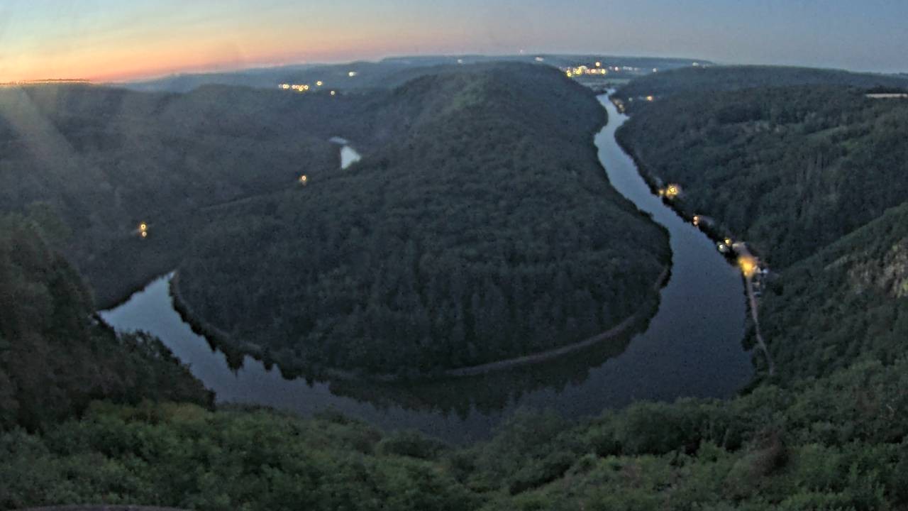 Archiv Foto Webcam Saarschleife