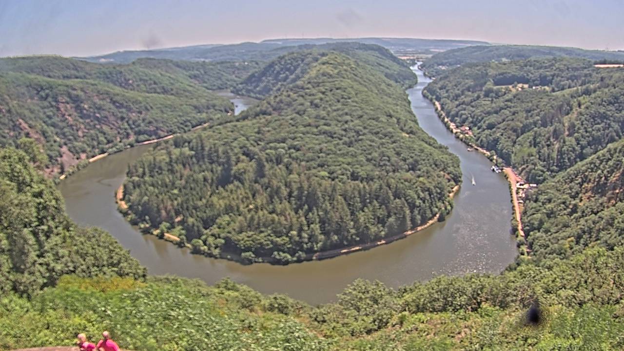 Archiv Foto Webcam Saarschleife