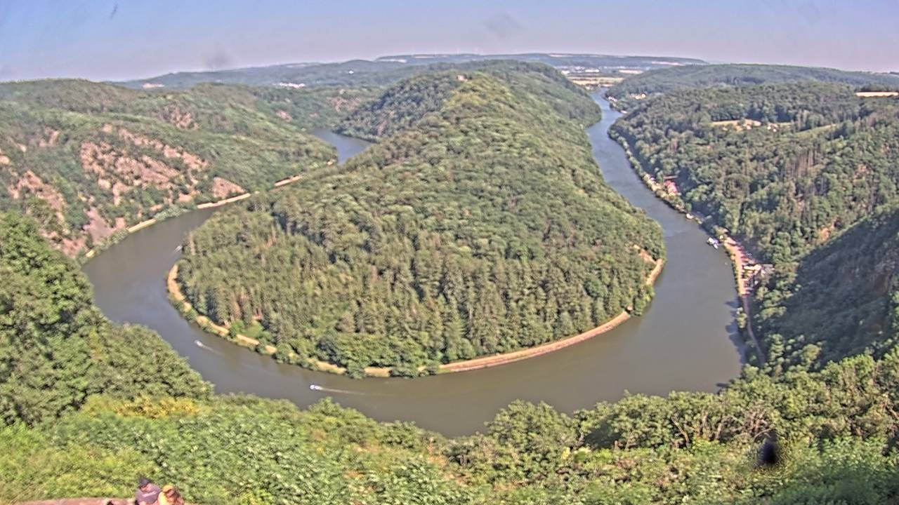 Archiv Foto Webcam Saarschleife