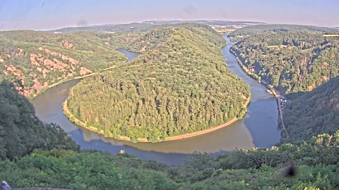 Archiv Foto Webcam Saarschleife