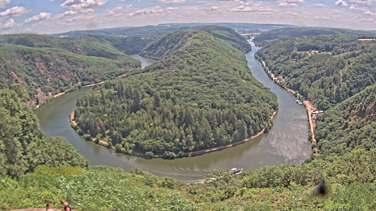 Archiv Foto Webcam Saarschleife
