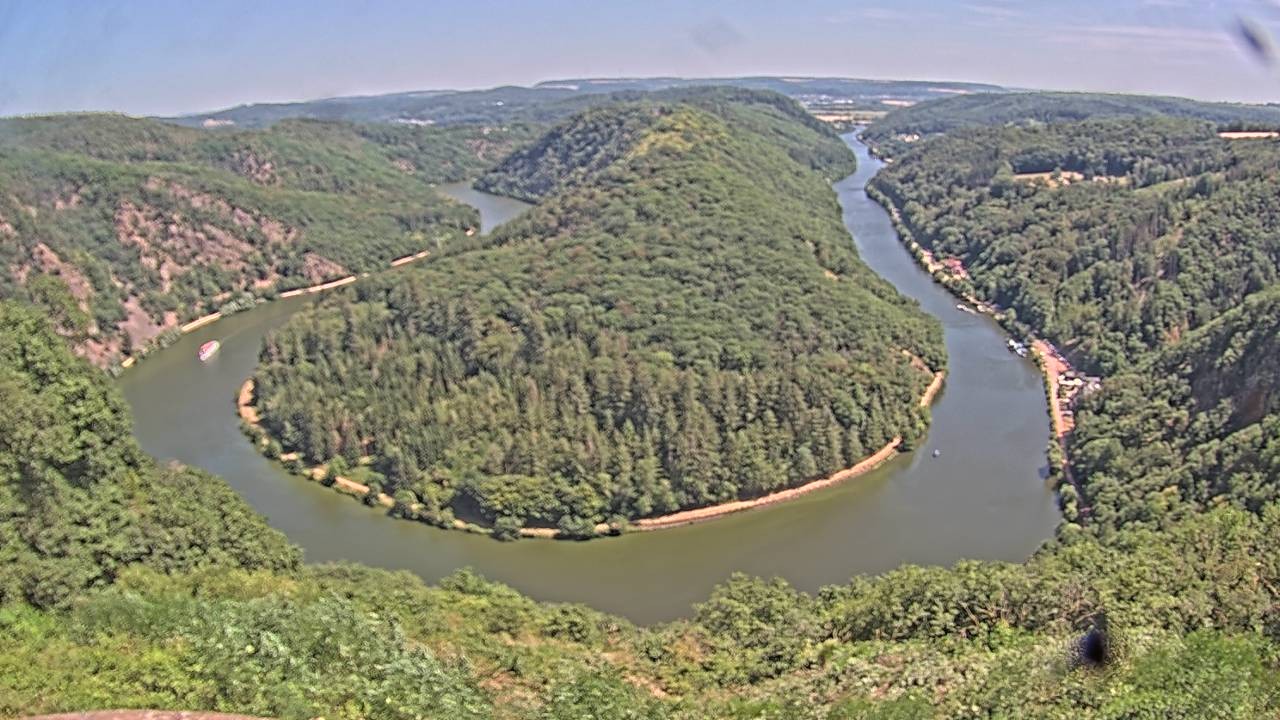 Archiv Foto Webcam Saarschleife
