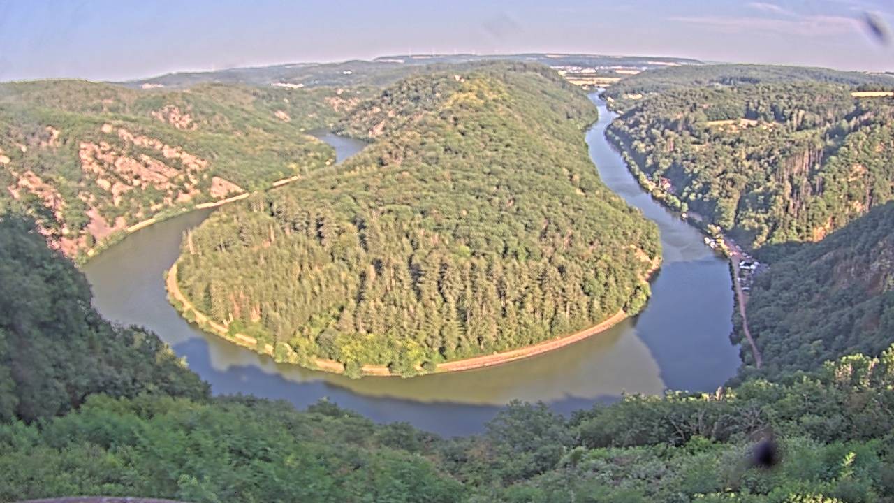Archiv Foto Webcam Saarschleife